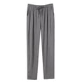 thumbnail image 1 of SROBPTY Mens Pajama Pants, Man Fashion Solid Loose Sleeping Pajamas Long Pants Dark Gray L, 1 of 4