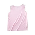thumbnail image 1 of SROBPTY Toddler Summer Tshirts, Children's Girls Boys Summer Sleeveless Round Neck Base Tank Top Pink 5-6 Years, 1 of 5