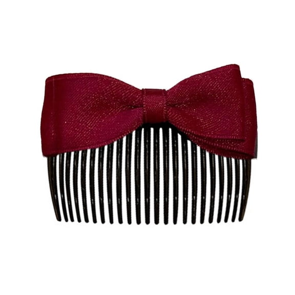Swt Butterfly Bow Hair Comb Stylish and Cute Convenient for Securing The B > D9T4