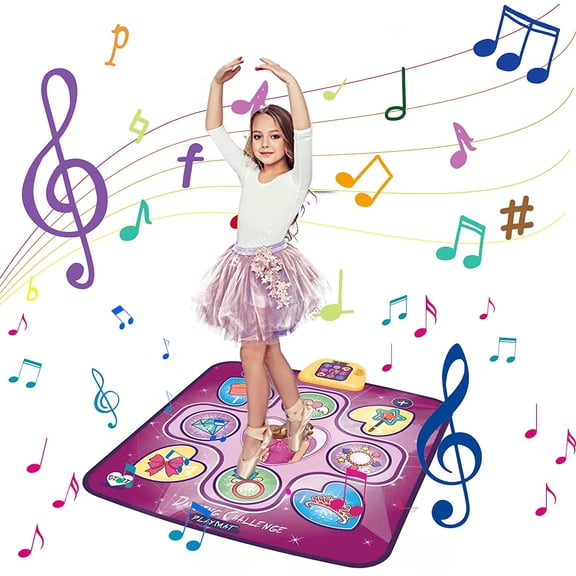 Swthlge Dance Mat Wireless Video Game Dance Pad with 5 Game