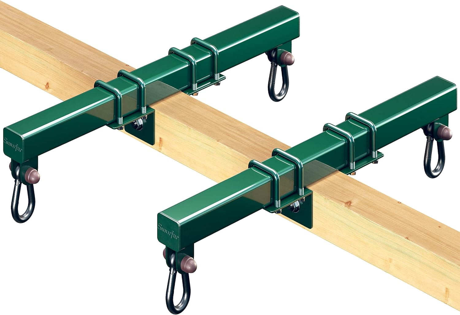 Swurfer Swingset Conversion Bracket, No Tree, No Problem, Convert Your Swingset to a Swurfset