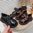 thumbnail image 1 of Swuxness Big Girls Flats Soft Soled Casual Shoes Panel Academy Style Versatile, 1 of 5
