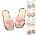 thumbnail image 1 of Swuxness Big Girls Slide Slippers Stylish Breathable for Seaside Beach Summer Leisure, 1 of 4