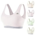 thumbnail image 1 of Swuxness Big Girls Sports Bras Wireless Built In Pad Shockproof Breathable Seamless Crop Cami Tank Top, 1 of 5