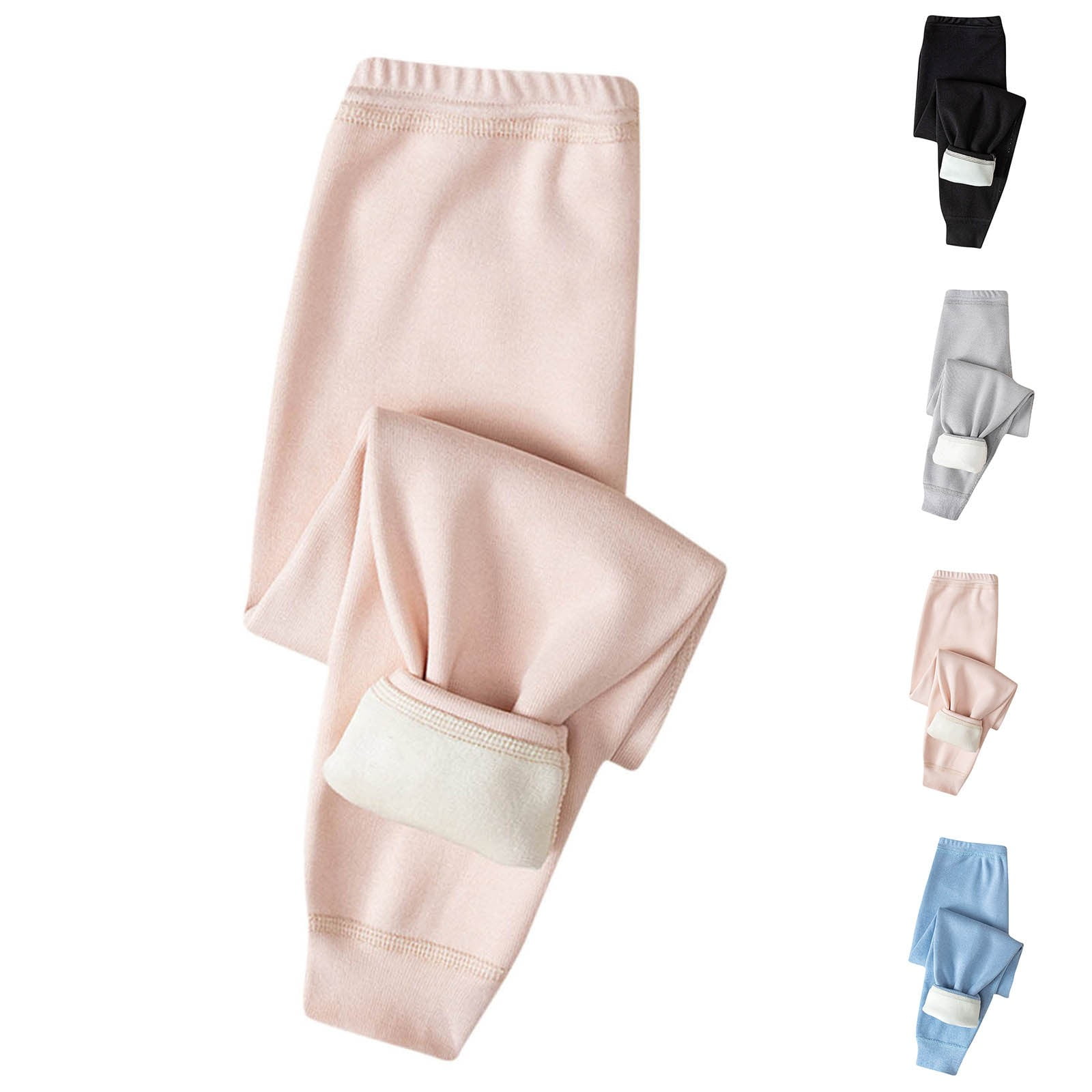 Swuxness Girls Fleece Leggings, Fall Long Pants for Girls, Kids' Fleece ...