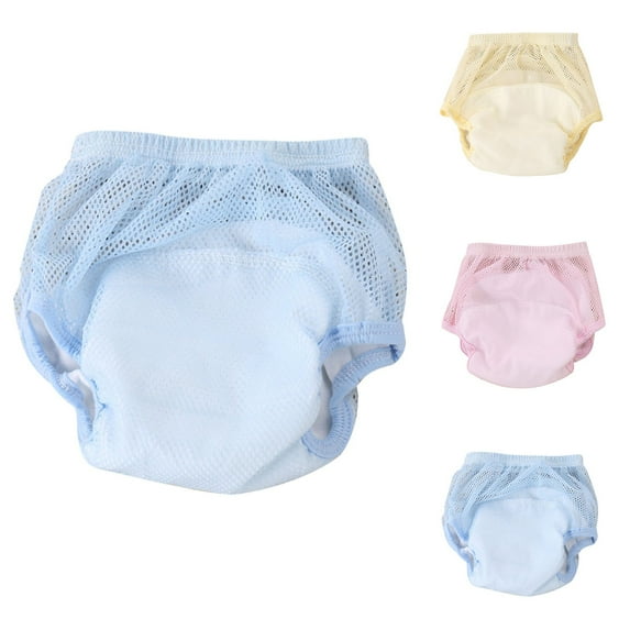 Swuxness Infant Mesh Training Pants Underwear Stretchy Soft Comfortable Breathable Panties Washable Ventilation