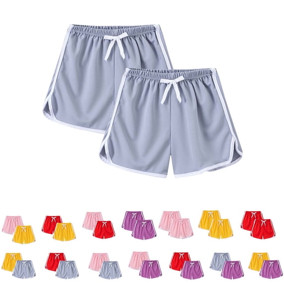 Swuxness Kids 2PC Sports Short Pants Summer Earth Tone Waterside Daily Wear