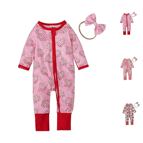 Swuxness Toddler Casual Long Sleeve Jumpsuit Girls Boys Fall Winter Full Length Rompers