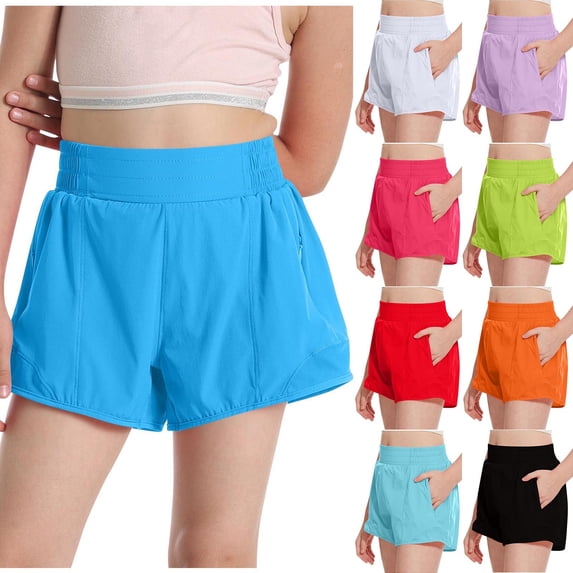 Swuxness Toddler Casual Sports Shorts Pants Summer Elastic Waist Comfortable Breathable Loose