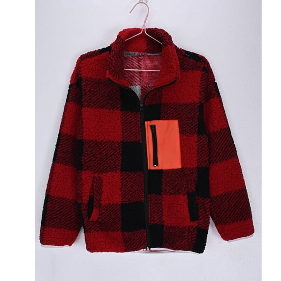 Swuxness Toddler Zip-Up Fall Jackets Long Sleeve Pockets Warm Mid-Length Windbreaker Coat