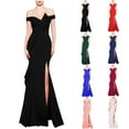 thumbnail image 1 of Swuxness Women Sleeveless Formal Maxi Dresses, Women Long Evening Gown, Women's V Neck Fitted Waist Hugging Hips Slim Fishtail Skirt Maxi Formal Evening Gown Dress Green, XL, 1 of 5