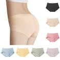 thumbnail image 1 of Swuxness Women's Breathable Seamless Briefs Panties Ice Silked Soft Comfortable Breathable Panties, 1 of 4