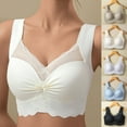 thumbnail image 1 of Swuxness Women's Full Cup Push Up Bras Solid Color Wide-Strap Mesh Comfortable Breathable for Wear, 1 of 5