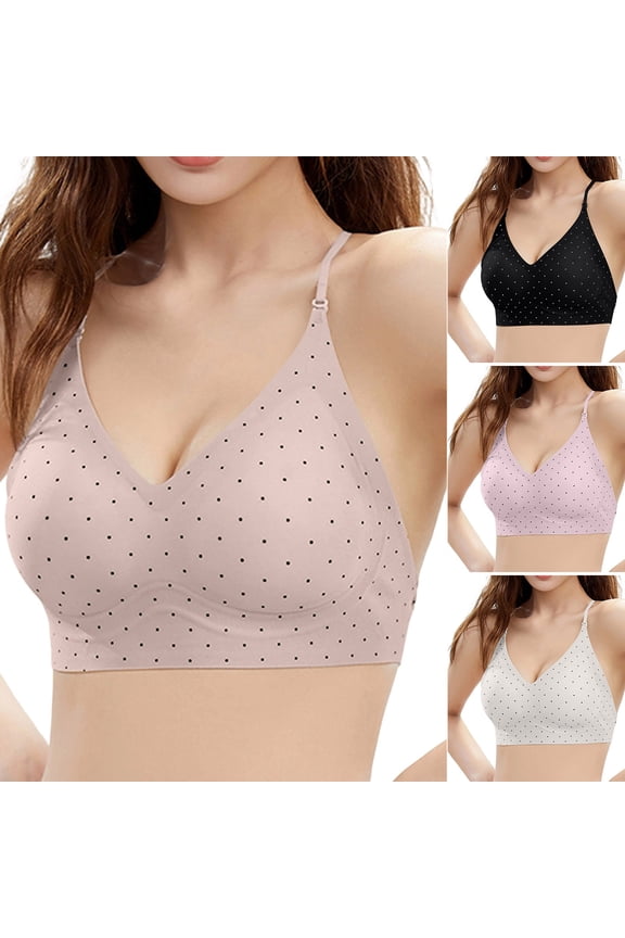 Women's Wireless Bras U Shape Open Strap Classic Suitable Regular Undergarment