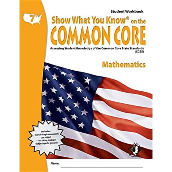 Pre-Owned Swyk on the Common Core Math Gr 7, Student Workbook: Assessing Student Knowledge of the Common Core State Standards Paperback