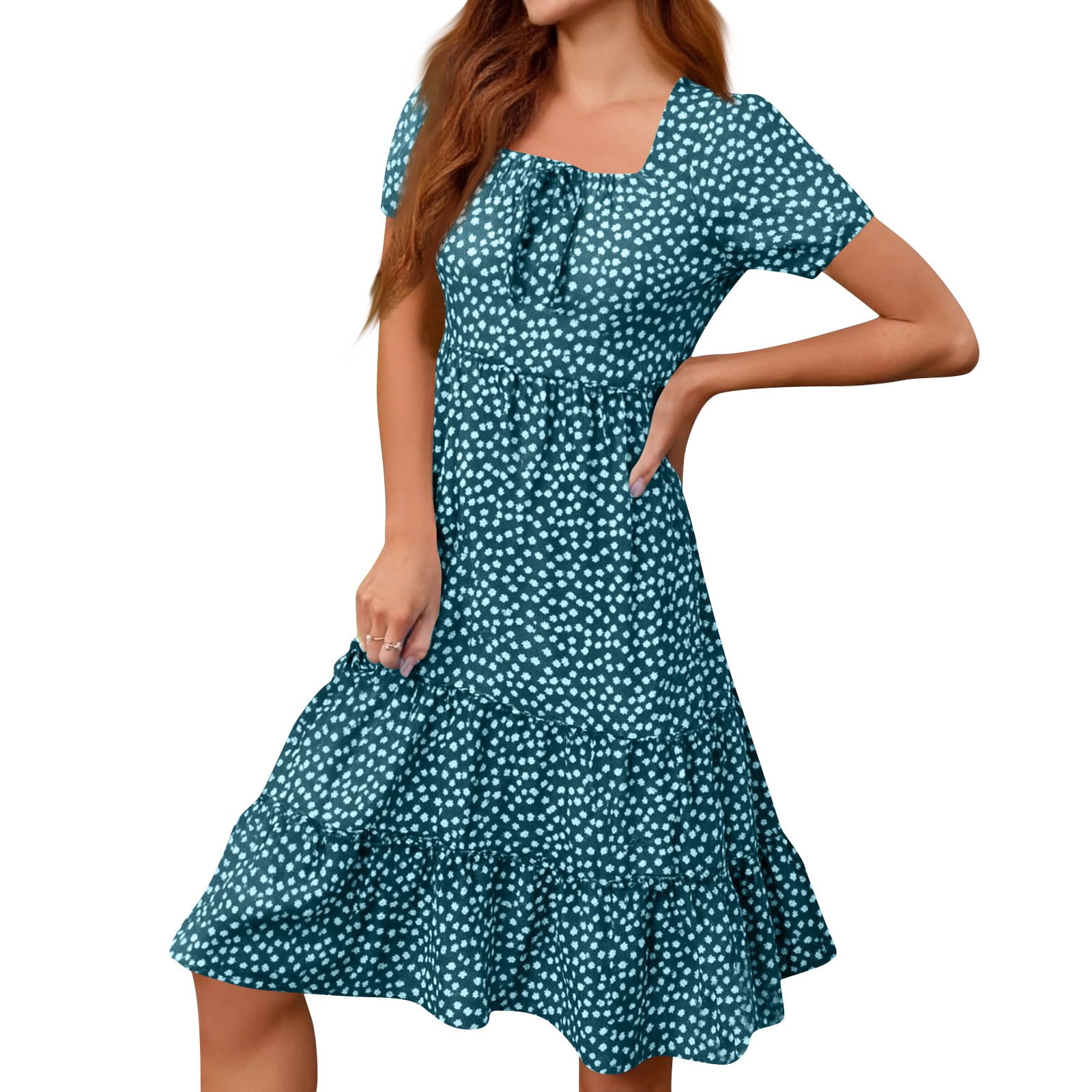 peppermayo maxi dress Bright Lights Beaded Appliques Empire Long Turquoise Width:Wide Cowl Neck Gown