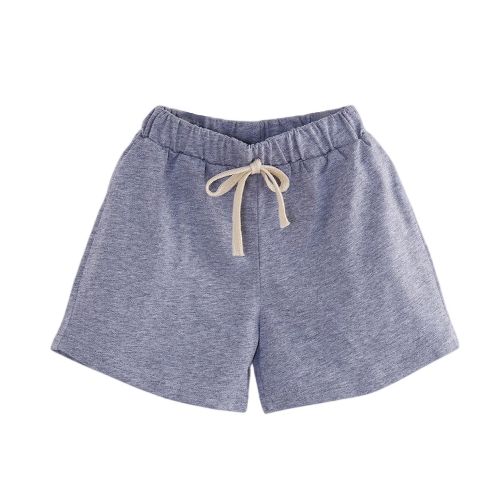 Msgm Kids Girls Shorts In Gray