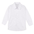 thumbnail image 1 of Sxiwei Little Kids Boys Teens Classic Formal White Dress Shirt Long Sleeve Button Down Uniform Oxford White XL/90, 1 of 7