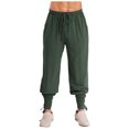 thumbnail image 1 of Sxiwei Men's Pirate Pants Medieval Renaissance Viking Lace Up Ankle Banded Pants Trousers Green XXL, 1 of 6