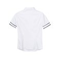 thumbnail image 1 of Sxiwei Women's Japanese Anime Schoolgirl Uniform Blouse Turn-down Collar Short Sleeve Shirts Top Black XL, 1 of 4