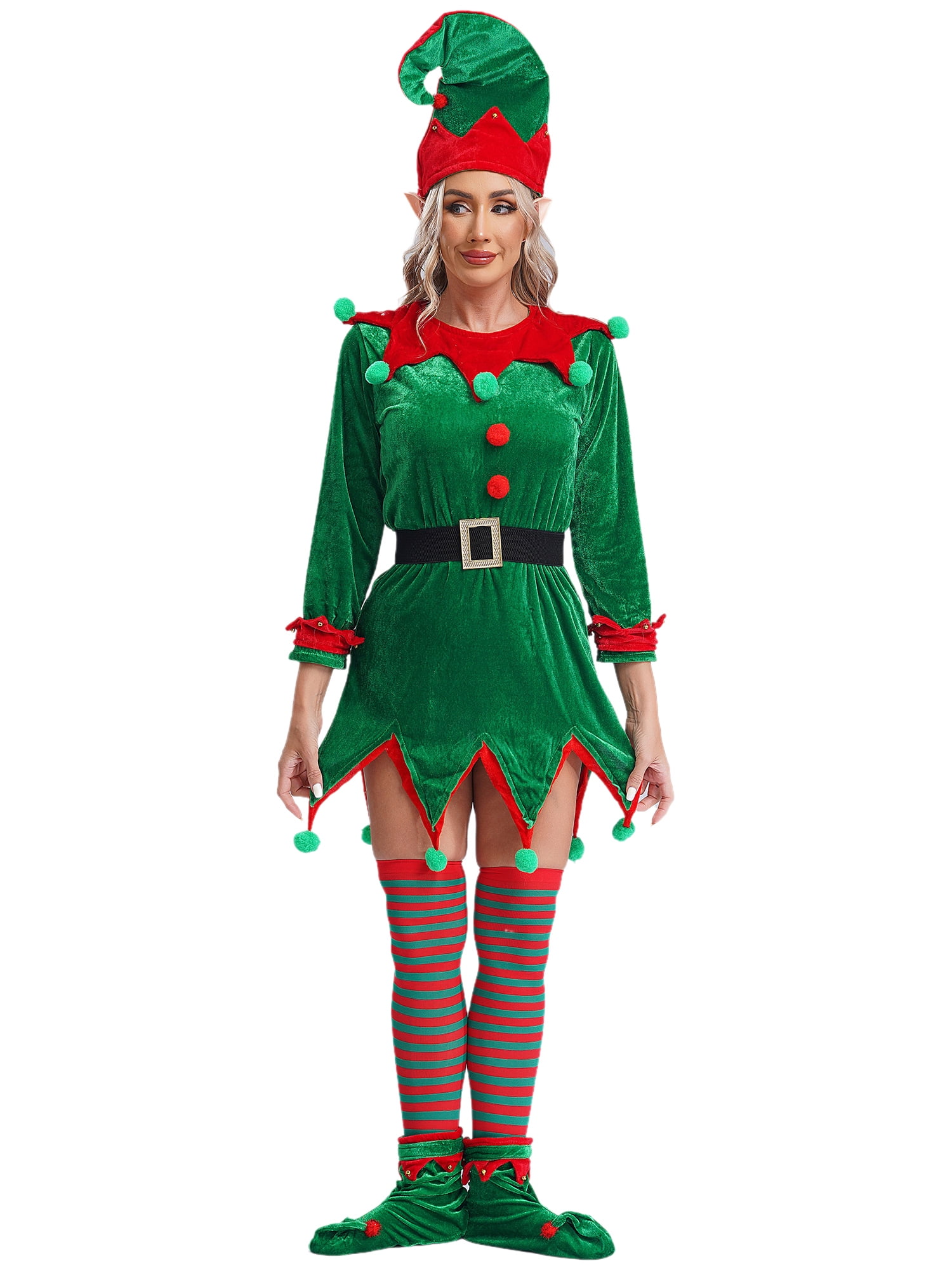 Christmas Elf Clothing And Dress Women