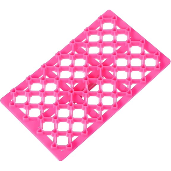 Sxpopstore Rhombus Diamond Shape Fondant Cake Mould Embosser Fondant Embosser 4.9In