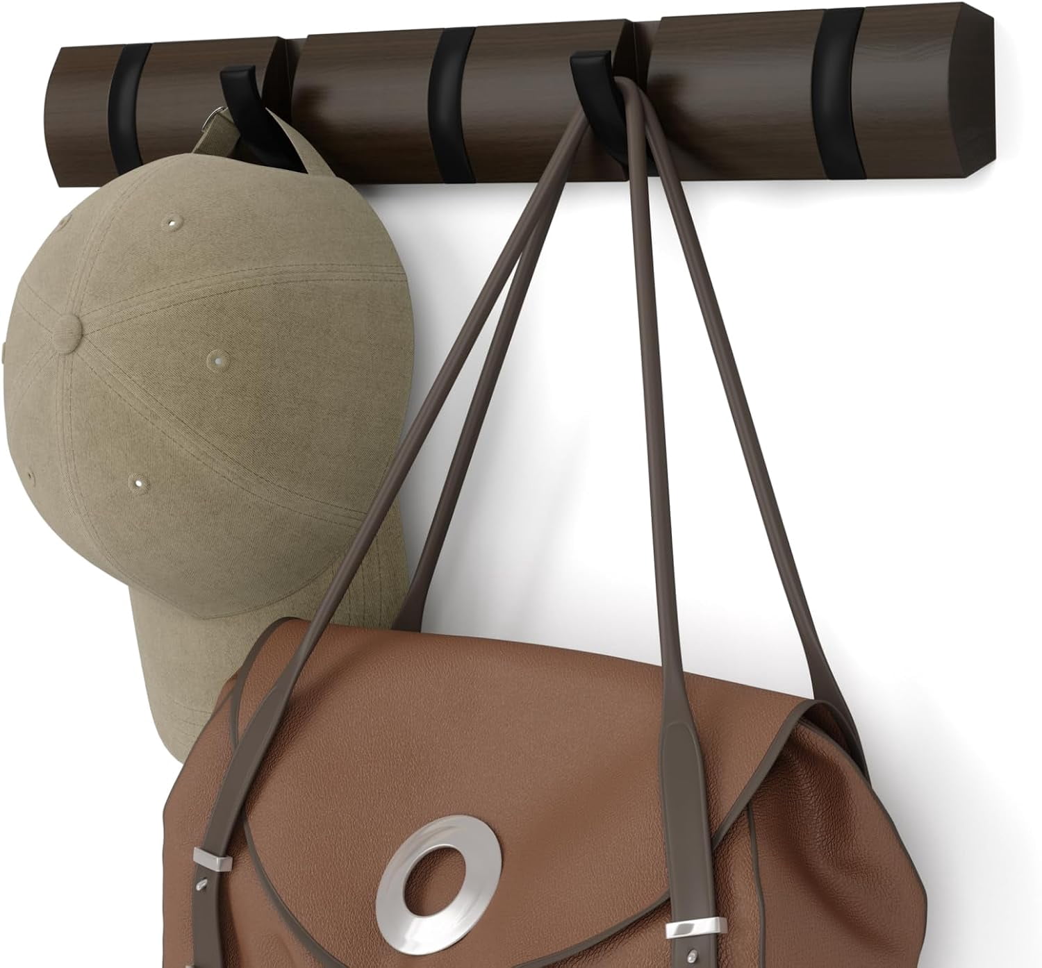 Showroom Accessory Rack Sxpopstore Umbra Flip Coat with Rack, Wall Mounted 5-Hook Space 5 ...