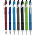 SyPen 2 in 1 Capacitive Touchscreen Stylus Black Ink Ballpoint Pen, 6 ...