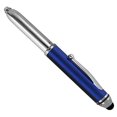 thumbnail image 1 of SyPen Stylus Pen for Touchscreen Devices, Tablets, iPads, iPhones, Multi-Function Capacitive Pen With LED Flashlight, Ballpoint Ink Pen, 3-In-1 Pen, 1PK, Blue, 1 of 3
