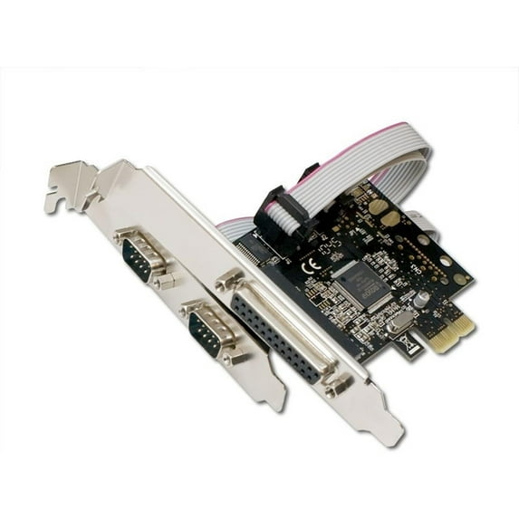 Syba 2 Port DB9 Serial and 1 Port DB25 Parallel PCI-e x1 Card