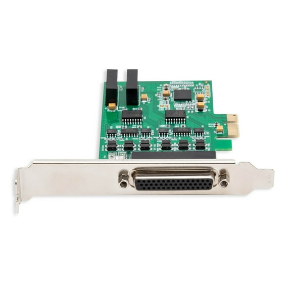 Syba 2PORT PCIE 16C550 SI-PEX15043 IO CREST RS232 DB9 FEMALE PNL MOUNT