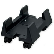 Syba CPU Stand for ATX Case Plastic Adjustable Width with wheels Black