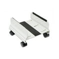 thumbnail image 1 of Syba CPU Stand with Castors for Computer Case Aluminum Beige, 1 of 7