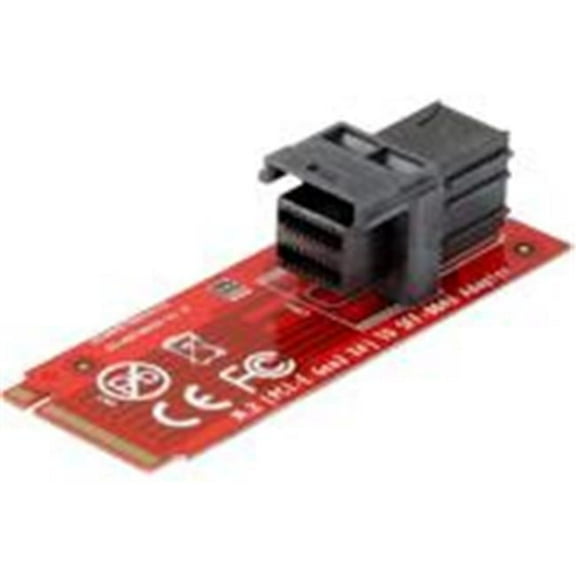 Syba  M.2 M-Key NVMe Adapter Model - Red