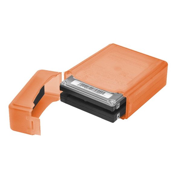 Syba SY-ACC25013 - Hard drive protective case - orange