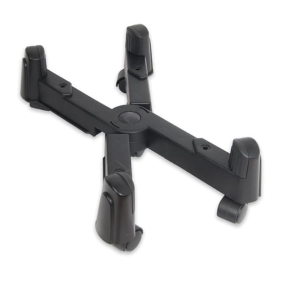 Syba CPU Stand for ATX Case Plastic Adjustable Width with wheels Black