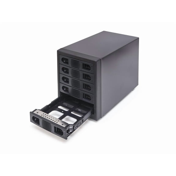 Syba SY-ENC50118 5 Bay 2.5" and 3.5" SATA HDD External USB 3.0 / eSATA RAID Hard Drive Enclosure