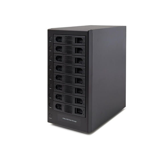 Syba SY-ENC50119 8 Bay 2.5" and 3.5" SATA Hard Drive External USB 3.0 Hard Drive Enclosure