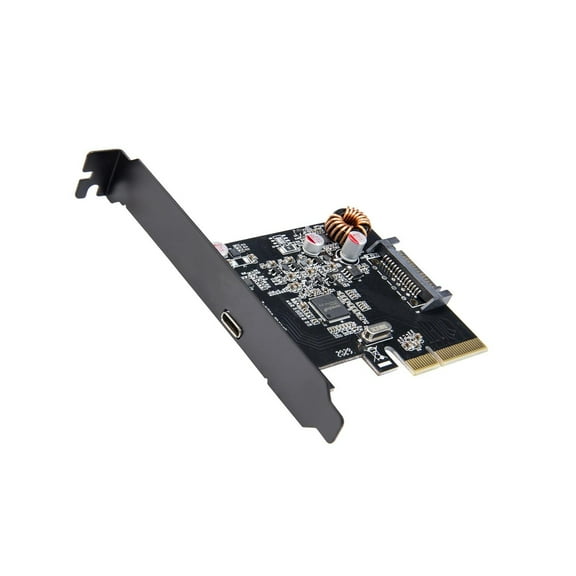 SYBA SD-PEX20235 Single Port USB-C 3.2 Gen 2x2 PCI-e Gen 3 x4 Expansion Card