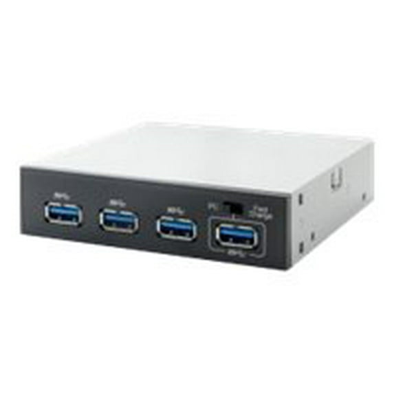 SYBA Multimedia USB 3.0, 3.5" 4-Port Hub Bay with 1x Fast Charging Port SY-HUB20134