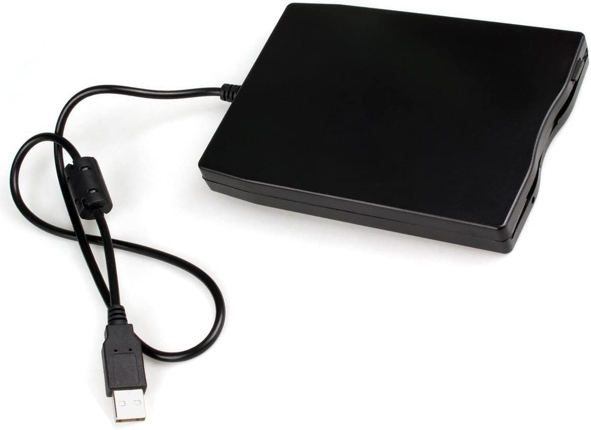 Syba USB Portable 3.5" Floppy Disk Drive, Plug and Play No Drivers