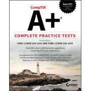 Sybex Study Guide Comptia A+ Complete Practice Tests Core 1 Exam 220-1201 and Core 2 Exam 220-1202, Paperback