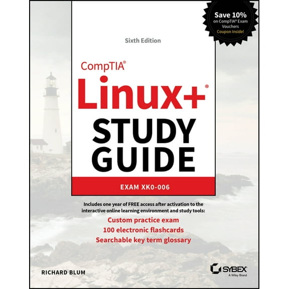 Sybex Study Guide Comptia Linux+ Study Guide: Exam Xk0-006, (Paperback)