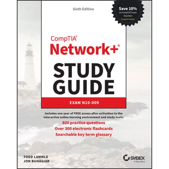Pre-Owned CompTIA Network+ Study Guide: Exam N10-009 (Sybex Study Guide), 9781394235605, 1394235607, Paperback, 6 edition