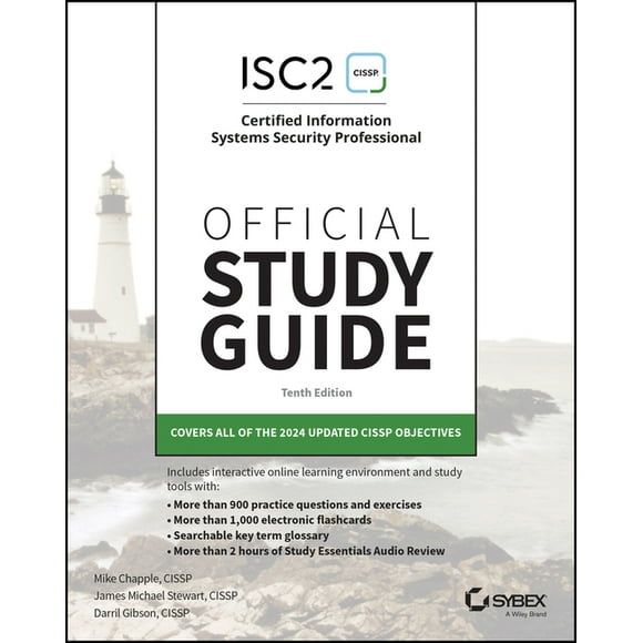 Sybex Study Guide Isc2 Cissp Certified Information Systems Security Professional Official Study Guide, (Paperback)