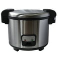 thumbnail image 1 of Sybo CFXB100-4B 22 Cup Commercial Grade Rice Cooker Maker and Warmer, 1 of 5
