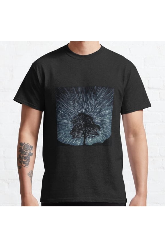 Sycamore Gap Pacing Stars Classic T-shirt