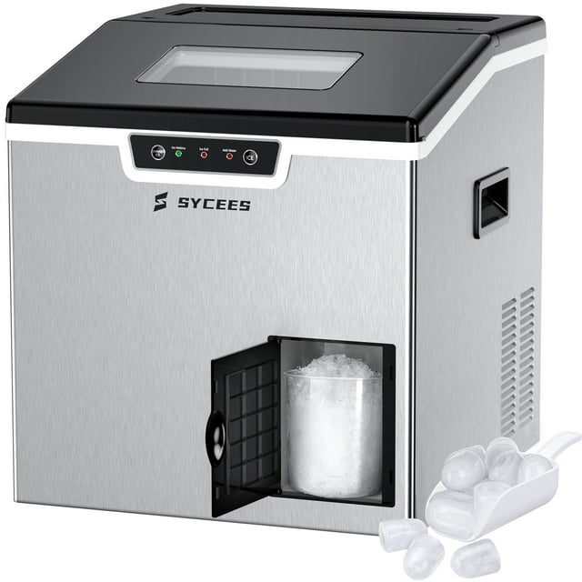 Sycees 2in1 Portable Home Countertop Crushed Ice Maker & Shaver
