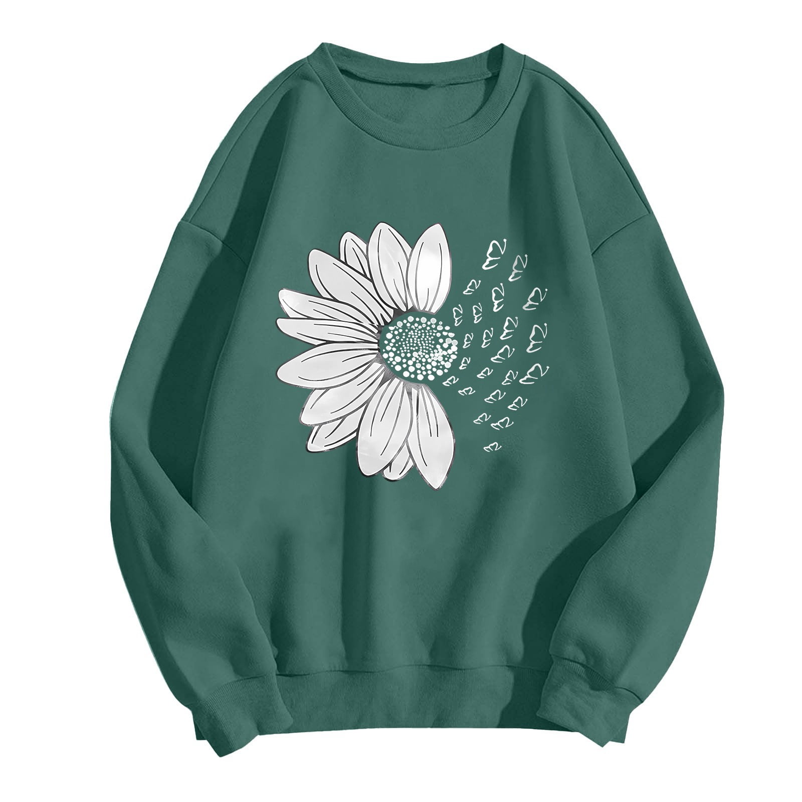Sunflower Print Women's Sweatshirt main image 0