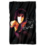 Syd Barrett Blanket, 50x60 Neon Splatter Fleece Blanket